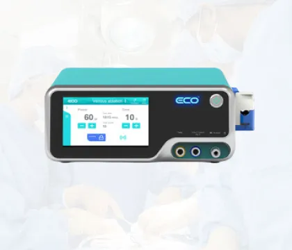 ECO microwave ablation console with touchscreen